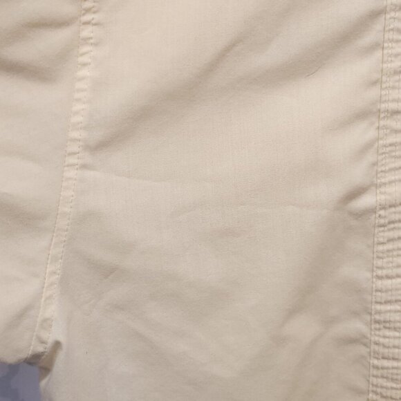 Original Guayabera By Dimension Men's 5XL Ivory Cuban Short‎ Sleeve Embroidered - Picture 9 of 11